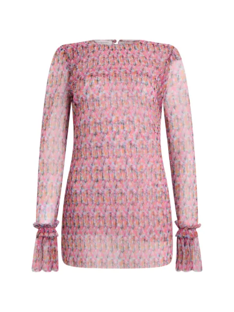 Philosophy Di Lorenzo Serafini floral-print mini dress Pink T02090715