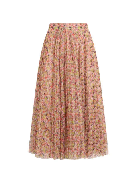 Philosophy Di Lorenzo Serafini floral-print pleated midi skirt Pink T01130715