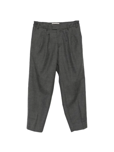 Briglia 1949 pleated straight-leg trousers Grey ASTORIAS400238