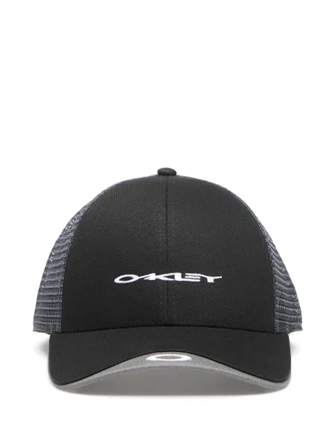 Oakley logo-embroidered mesh-panel cap Black FOS90134302E
