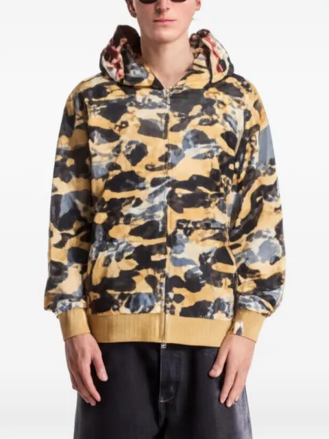A BATHING APE® Shark Camo hoodie Neutrals 001ZPM301310MYEL