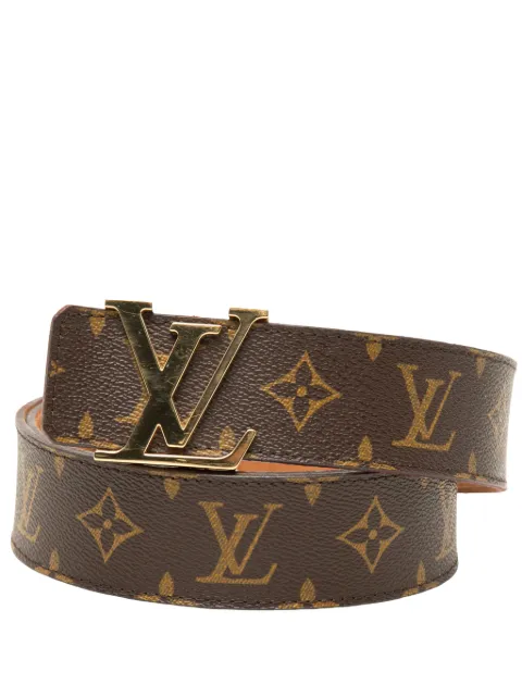 Louis Vuitton Pre-Owned 2009 Monogram Initiales Reversible belt Brown MAUUIDTLL5LTBDQY