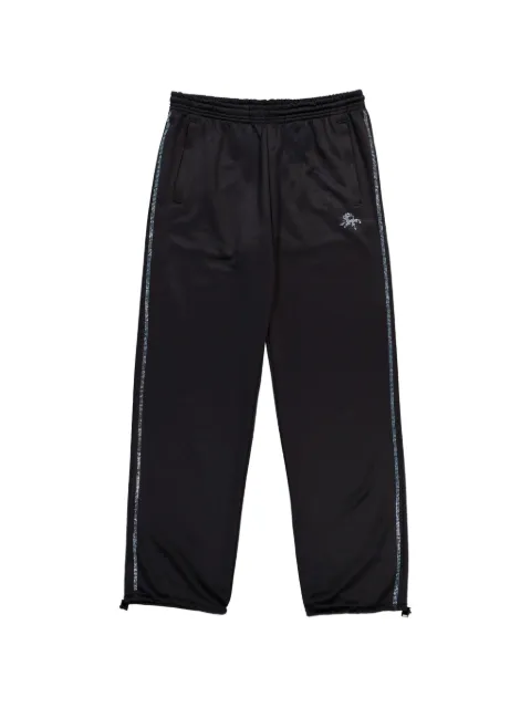 PROTOTYPES rhinestone-embellished track pants Black PT09SW02MWBK
