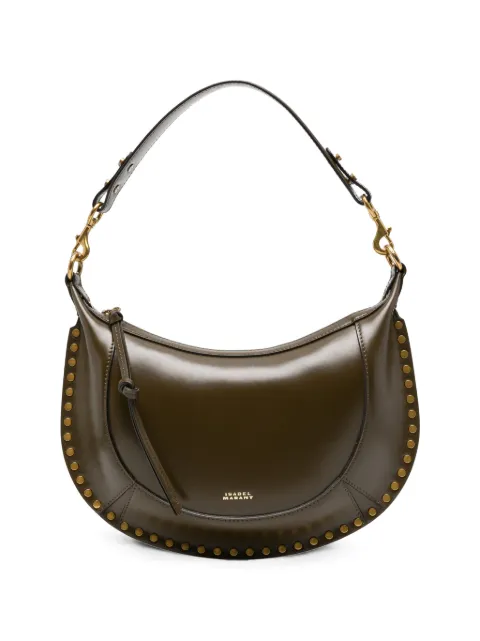 ISABEL MARANT Naoko stud-embellished shoulder bag Green PP0001FAA1C01M
