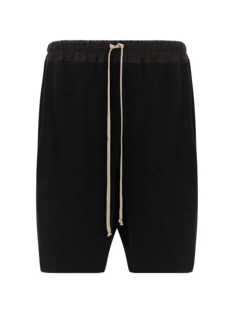 Rick Owens Boxers drawstring-waist shorts Black RU02F4397JDC