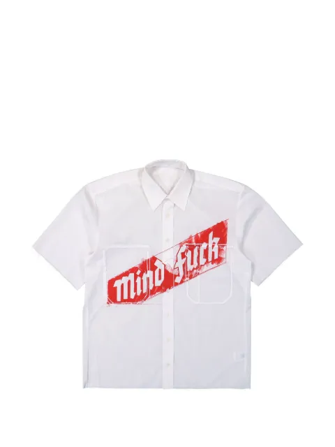 PROTOTYPES x Andrei Molodkin graphic-print shirt White PT09SH02USW