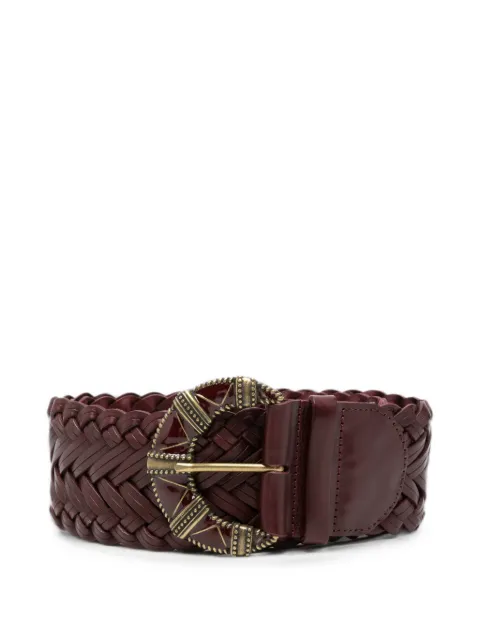Ba&Sh braided buckle belt Red 2H26BYRO