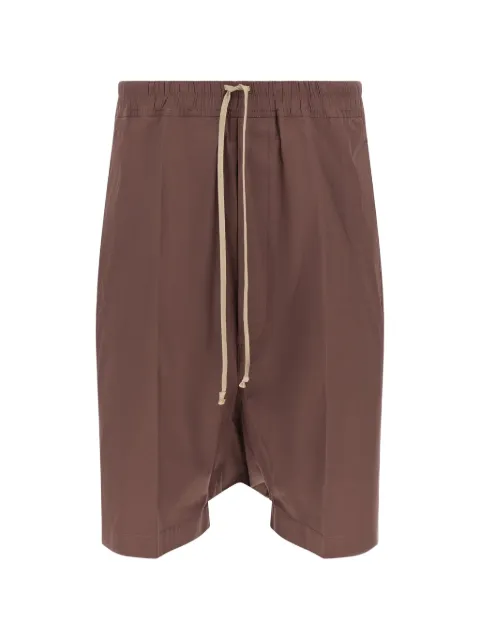 Rick Owens Rick S Pods low-crotch shorts Brown RU02F4384TE86