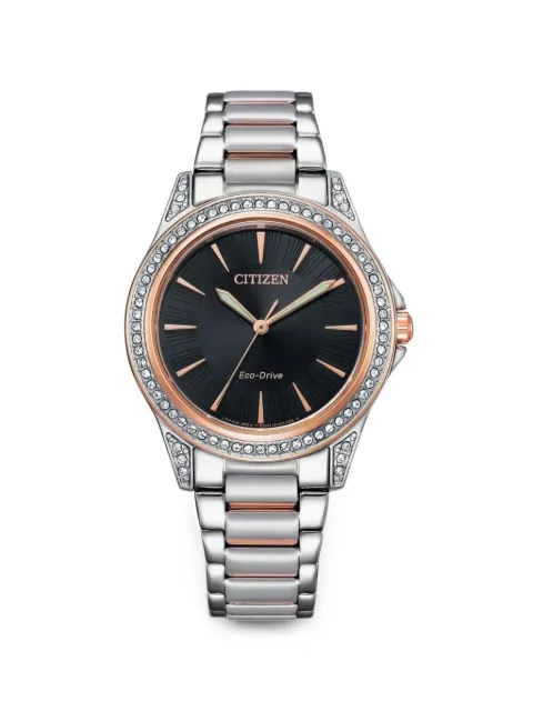 CITIZEN Classic Eco-Drive 34mm watch Black EM094658E