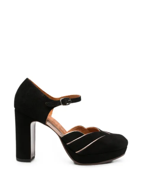Chie Mihara Uyako leather pumps Black UYAKO