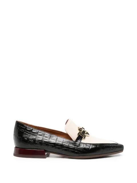 Chie Mihara Gildo buckle-detail loafers Black GILDO