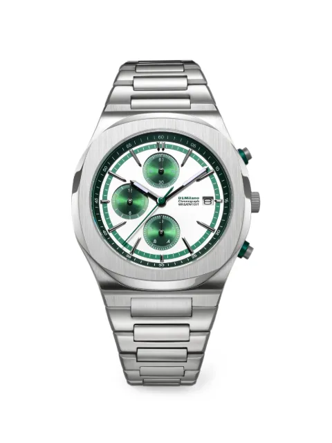 D1 Milano Chronograph 39mm watch Silver CHBJ25