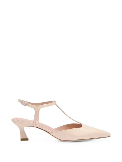Stuart Weitzman Vinnie T-strap pumps Neutrals SO171PATLIN