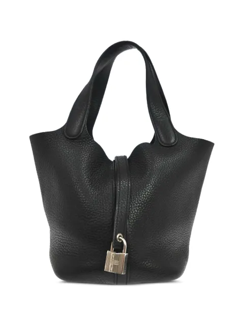 Hermès Pre-Owned 2023 Picotin Lock tote bag Black KQ01521