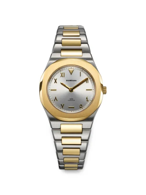 D1 Milano Ultra Thin 28mm watch Silver UHBL04