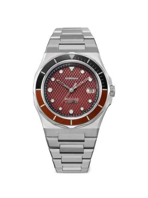 D1 Milano date-window 40mm watch Red ATBJ22