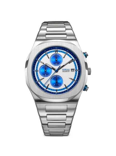 D1 Milano Chronograph 39mm watch Silver CHBJ26