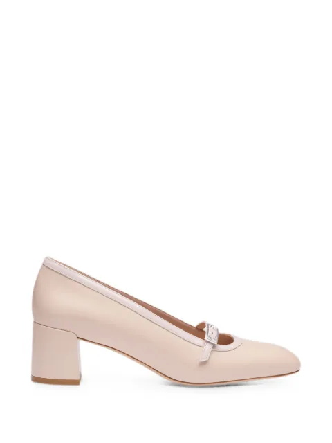 Stuart Weitzman Georgie buckle-strap pumps Neutrals SO100EANLIN