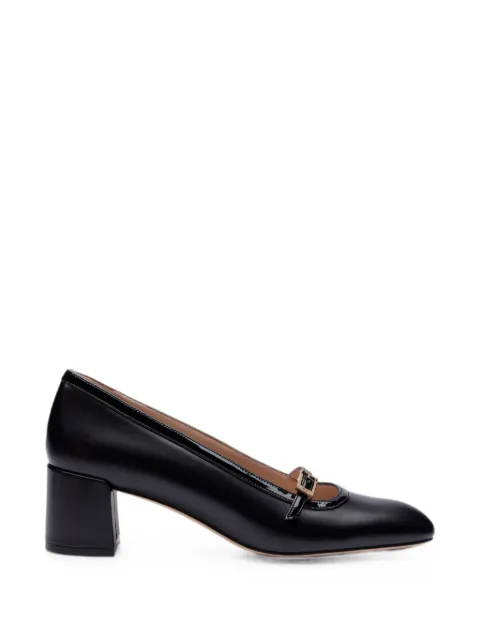 Stuart Weitzman Georgie buckle-strap pumps Black SO100EANBLK