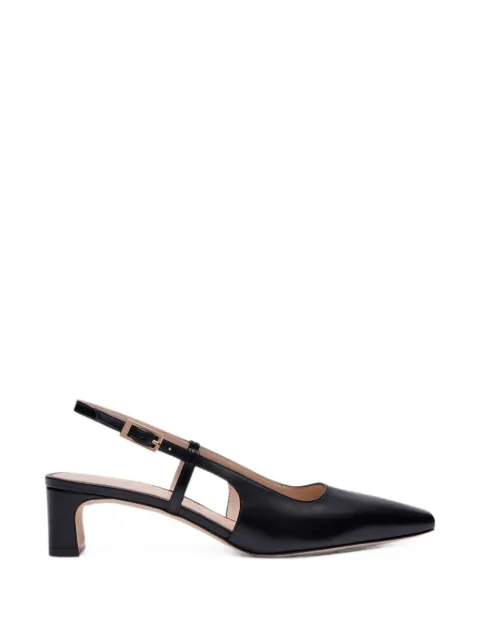 Stuart Weitzman Baby Babette leather pumps Black SO522SMOBLK