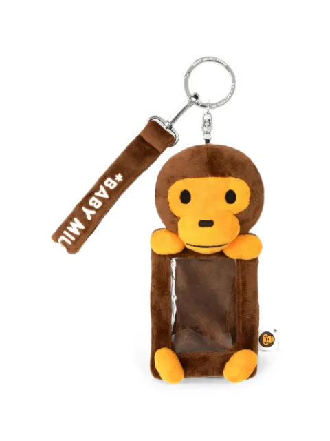 *BABY MILO® STORE BY *A BATHING APE® Baby Milo plush card holder Brown 0MXACW4491XXQ