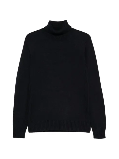 Kangra roll-neck ribbed-trim sweater Blue W7K410405