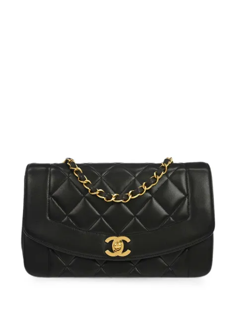 CHANEL Pre-Owned 1992 Diana shoulder bag Black 197319