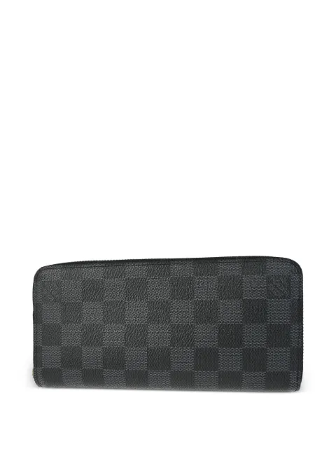Louis Vuitton Pre-Owned 2015 Damier Graphite Zippy wallet Black 167089