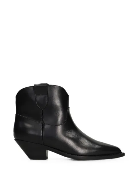 Via Roma 15 pointed-toe ankle boots Black 4737