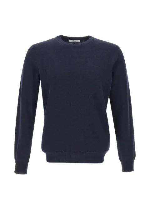 Kangra crew-neck knitted sweater Blue W7K400801038