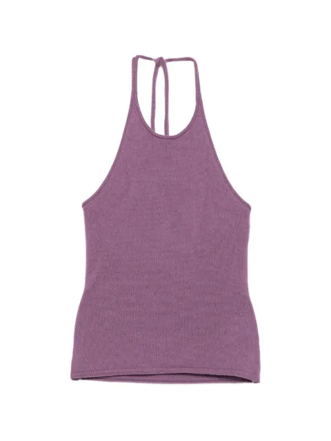 Christopher Esber halterneck top Purple 25021389