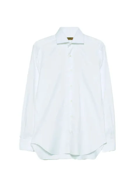 Barba point-collar shirt White I1U13P01