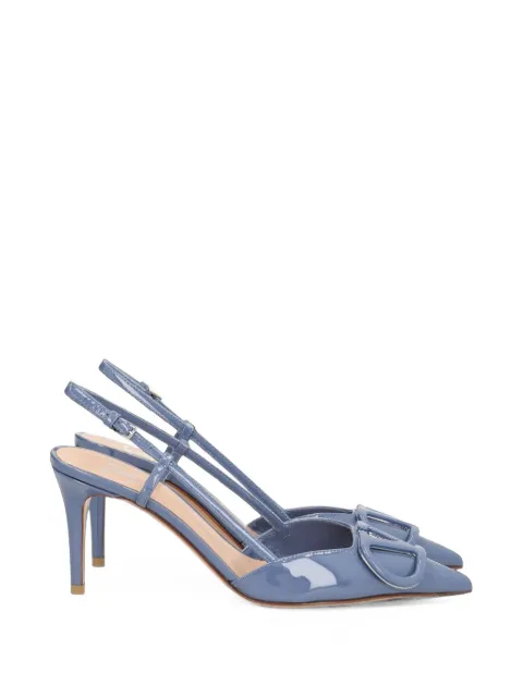 Valentino Garavani VLogo Signature slingback pumps Blue 9W2S0R01DUW