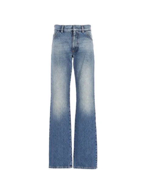 MM6 Maison Margiela faded straight-leg jeans Blue S52LA0283