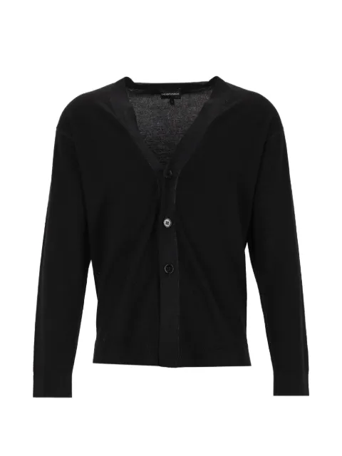 Emporio Armani button-up knitted cardigan Black EM006264