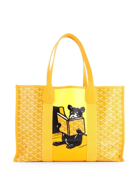 Goyard Pre-Owned Villette Printed Coated Canvas MM tote bag Yellow UMWBG3EGRW2VQKTM