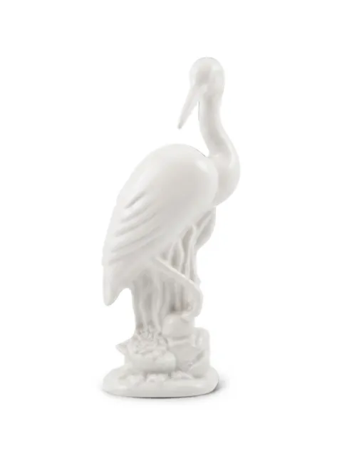 ENZO DE GASPERI heron oval-base sculpture White 175012429