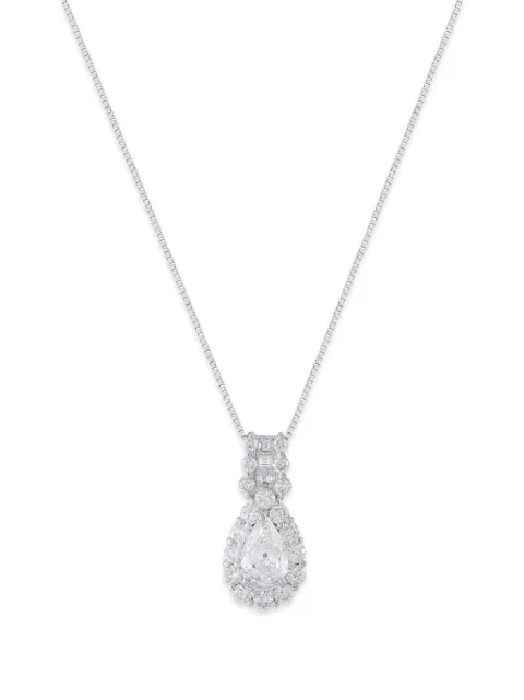 LB Exclusive diamond necklace Silver MF01071426