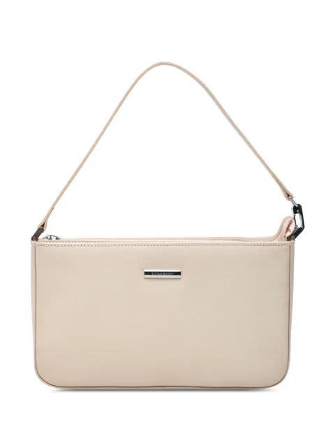 Burberry Pre-Owned 2000-2017 Leather shoulder bag Neutrals 2GAL225YJBGIH1WW