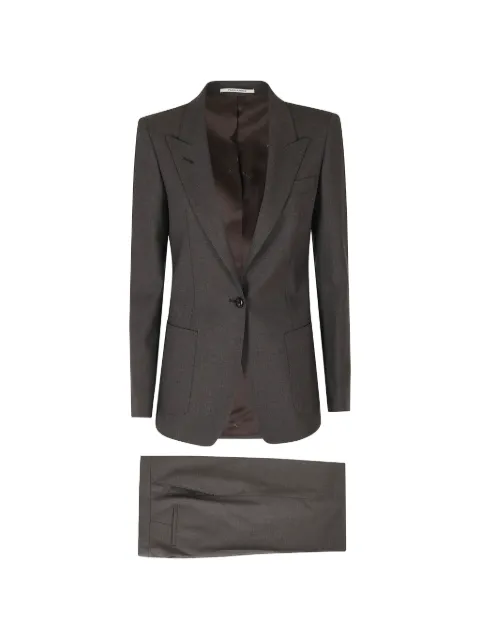 Tagliatore single-breasted wool suit Grey TPARIGI15190045U26I361099