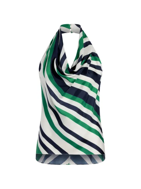 Adam Lippes Cusette striped halter top White P26122PK