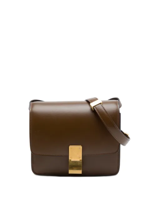 Celine Pre-Owned 2019 Small Calfskin Classic Box crossbody bag Brown Z44G4BTNTHLA43M2