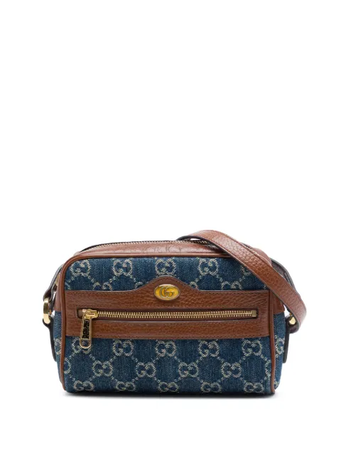 Gucci Pre-Owned 2000-2015 Mini GG Denim Ophidia crossbody bag Blue MFG2M54XPXDWI4DI