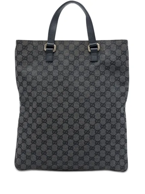 Gucci Pre-Owned 2016-2026 GG Canvas tote bag Grey HT0QH6QTNCCO79B1