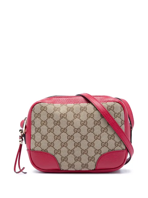 Gucci Pre-Owned 2016-2026 GG Canvas Bree crossbody bag Red GHLP3SC5WRQX264P