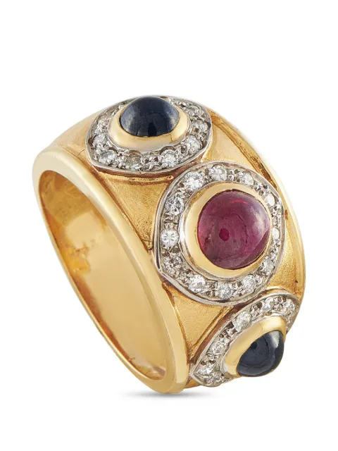 LB Exclusive multi-stone ring Gold MF01070826