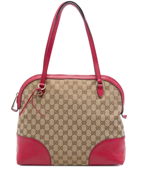 Gucci Pre-Owned 2016-2026 GG Canvas Dome shoulder bag Red 5BRROIMI96BPE79R