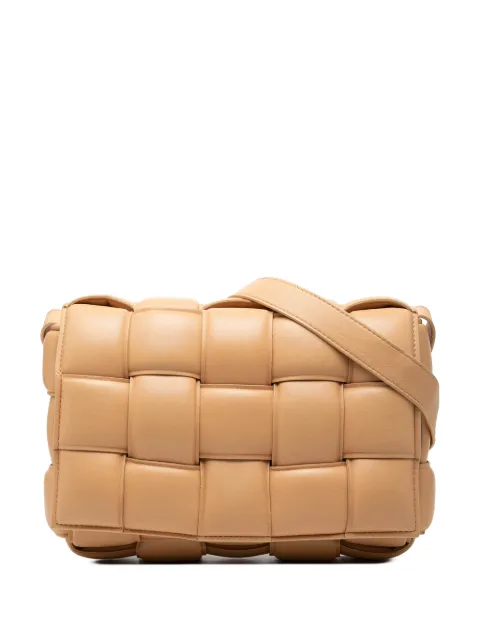 Bottega Veneta Pre-Owned 2012-2026 Nappa Intrecciato Padded Cassette crossbody bag Brown ODPY7GPR2DIO0NOG