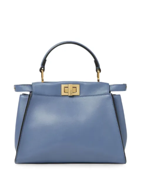 FENDI Peekaboo mini bag Blue 8BN244B083