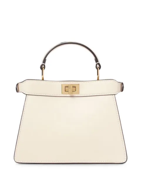 FENDI Peekaboo ISeeU petite bag Neutrals 8BN335B083
